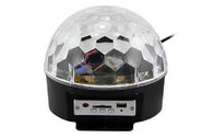 X'mas のダンス パーティーのための SD および USB LED のディスコ ライトが付いている RGB の水晶魔法の球