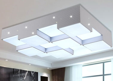 家の白い現代 LED の天井 Lights64W LED の鉄のシャンデリア