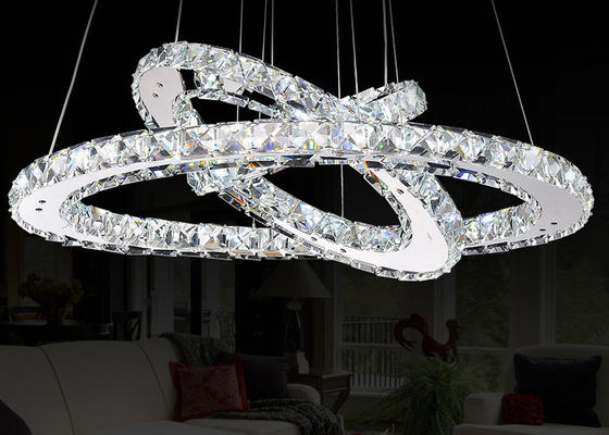 家/商業装飾の照明のための 47W LED の現代的な贅沢な水晶シャンデリア