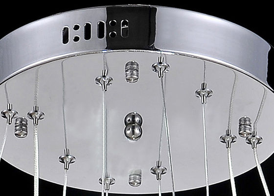 18W LED ライトが付いているクロム/明確な食堂 K9 の贅沢な水晶シャンデリア
