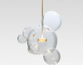 ガラス玉のシャンデリア セット、ホテルのための LED のシャンデリア ランプおよび居間