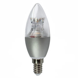360 度 Dimmable はシャンデリアのために装飾的なフィラメントの蝋燭の球根 5W E14 を導きました