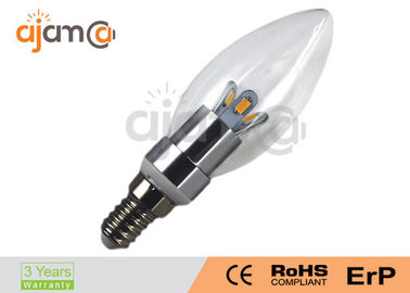 3000K 屋内 LED の蝋燭の電球 280lm 省エネ 36x104 mm