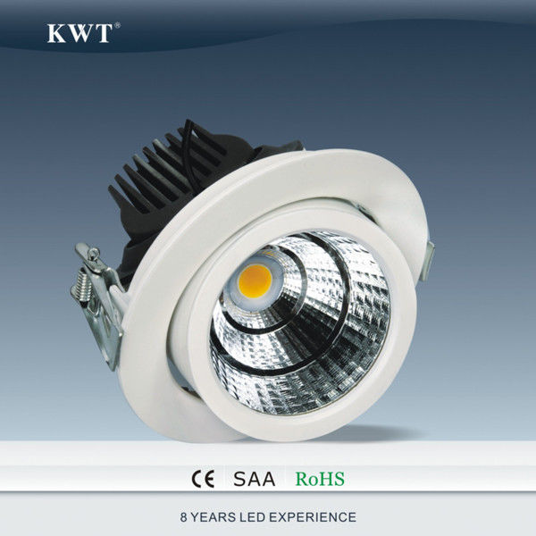 高い内腔適用範囲が広い LED は洋品店のための Downlights 28W のジンバル LED Downlight を引込めました