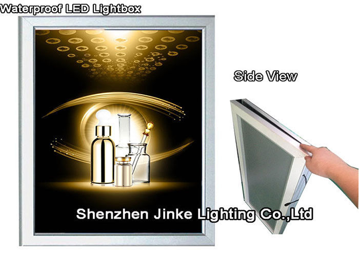 引くことのための壁に取り付けられたアクリルの細い LED のライト ボックス/水晶照明灯板